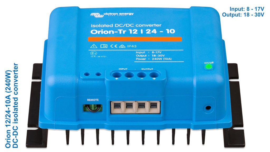 DC DC Converters: step up/down transformers for 12V, 24V & 48V DC-DC