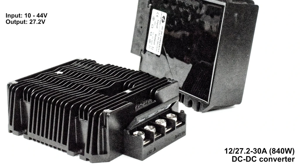 DC DC Converters: step up/down transformers for 12V, 24V & 48V DC-DC