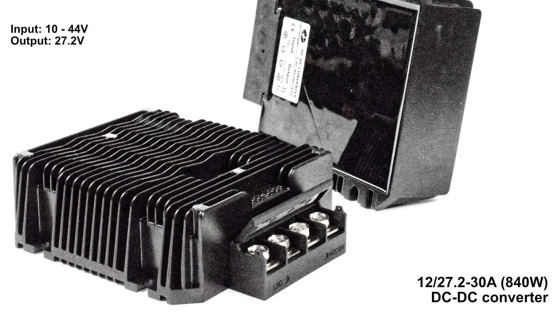 DC DC Converters: step up/down transformers for 12V, 24V & 48V DC-DC