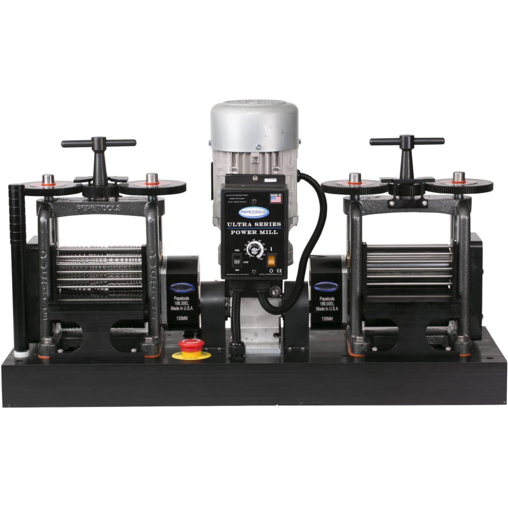 130 mm Double Electric Flat & Wire Mill X-Drive
