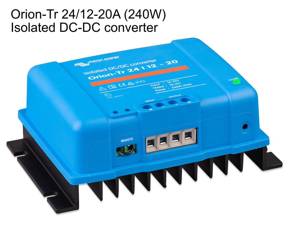 DC DC Converters: step up/down transformers for 12V, 24V & 48V DC-DC
