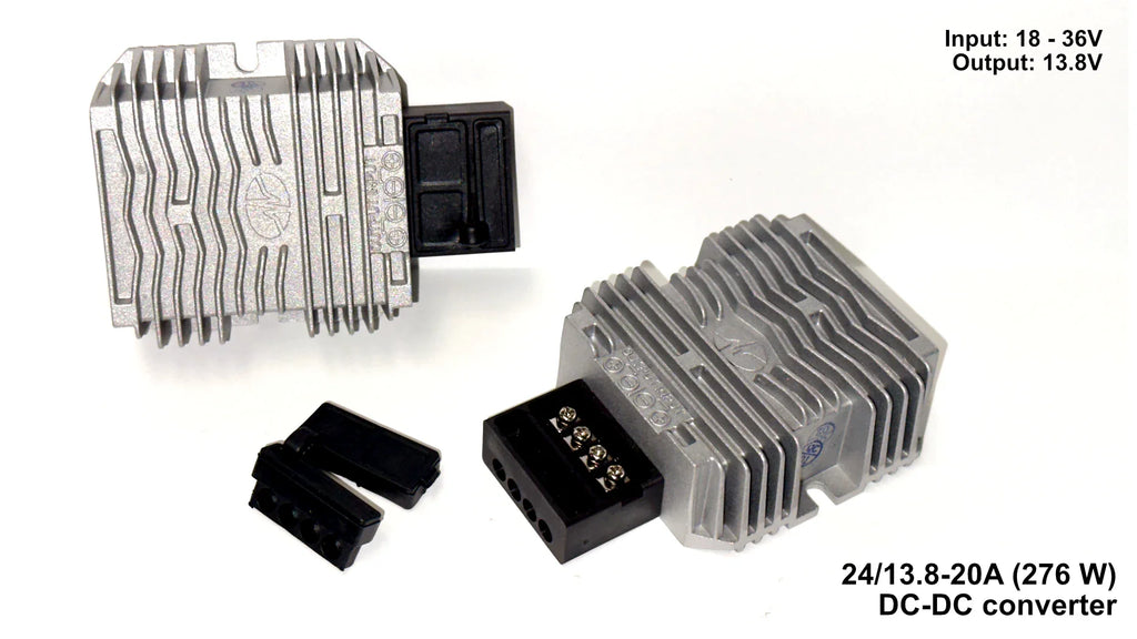 DC DC Converters: step up/down transformers for 12V, 24V & 48V DC-DC