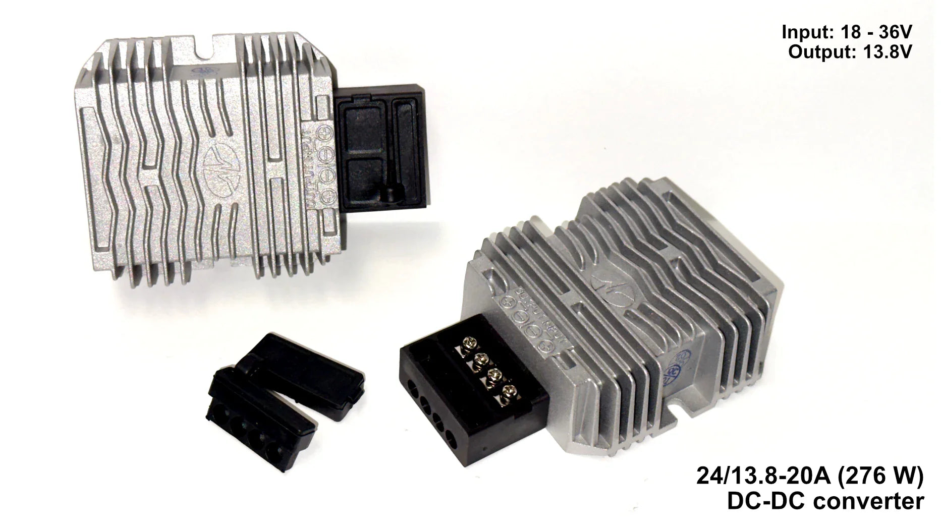 DC DC Converters: step up/down transformers for 12V, 24V & 48V DC-DC
