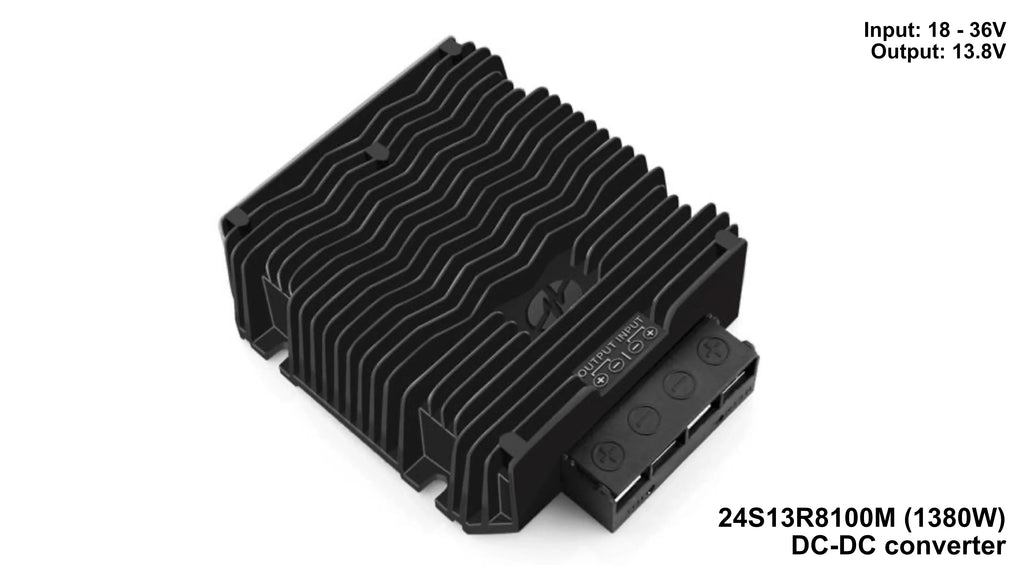 DC DC Converters: step up/down transformers for 12V, 24V & 48V DC-DC