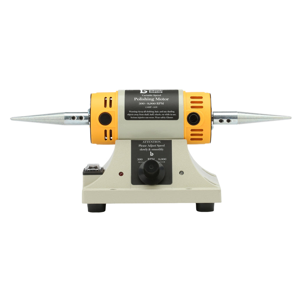 Variable Speed Polishing Bench Lathe - 8,000 RPM, Bench Basics