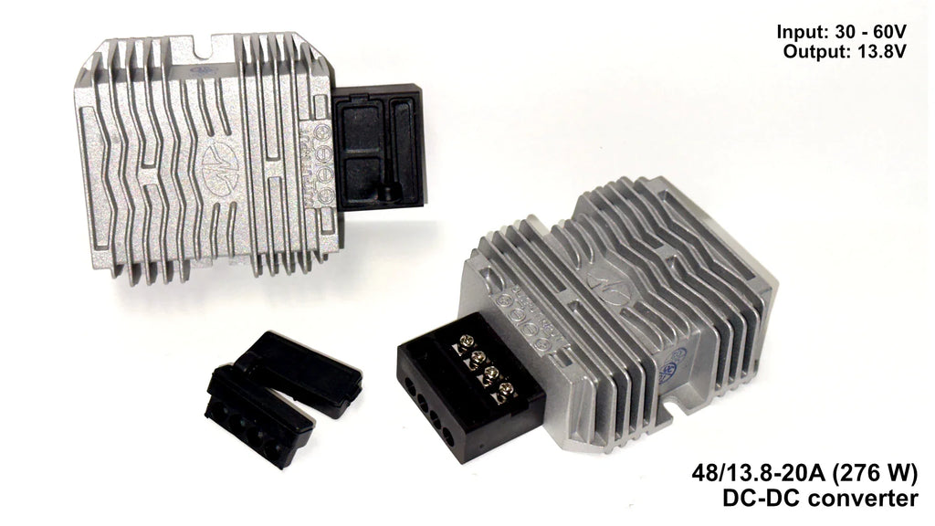DC DC Converters: step up/down transformers for 12V, 24V & 48V DC-DC