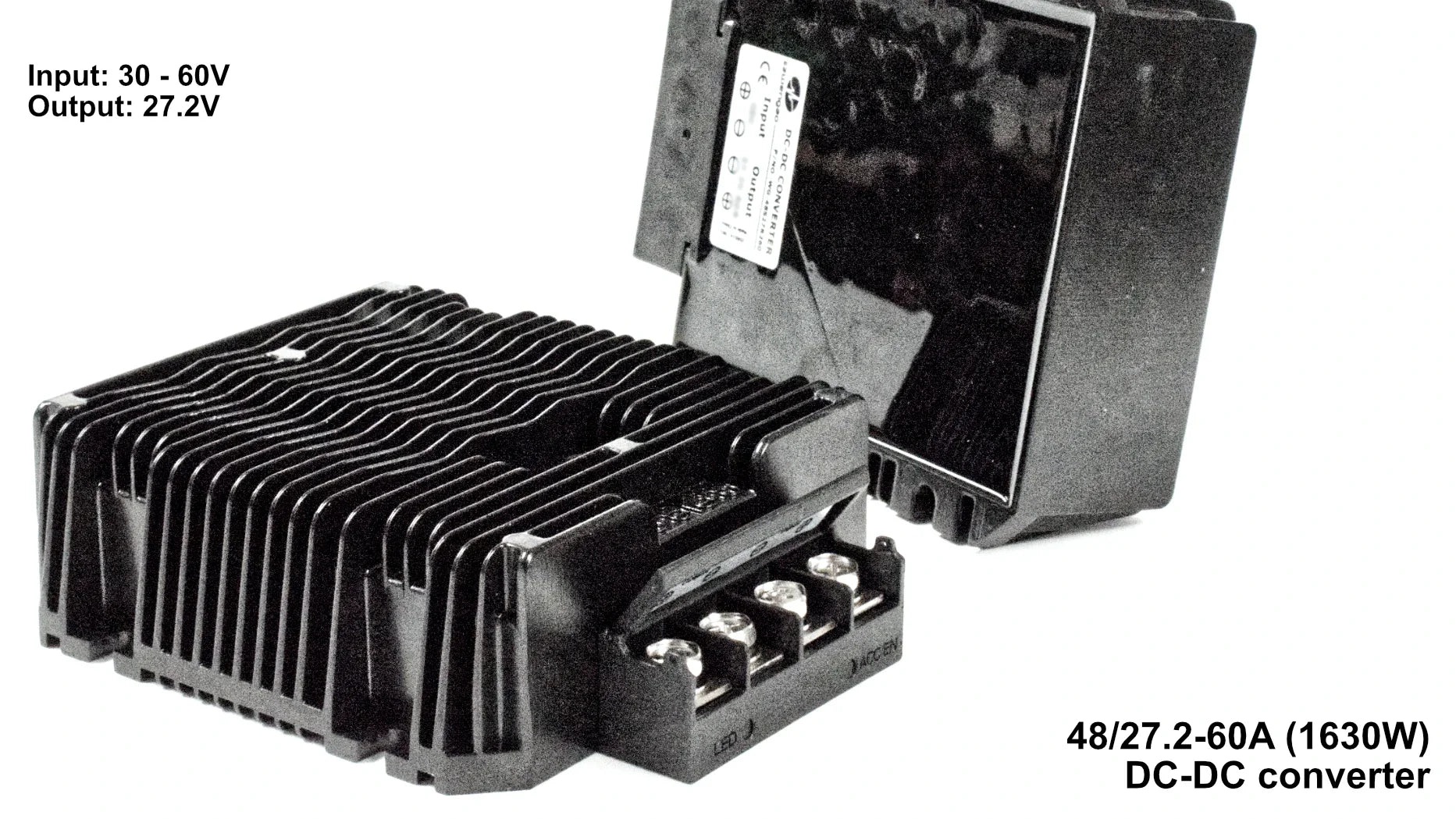 DC DC Converters: step up/down transformers for 12V, 24V & 48V DC-DC