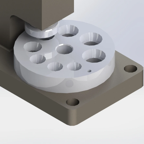 Reducing Die & Push Rod for Ring Stretcher (DELRIN)