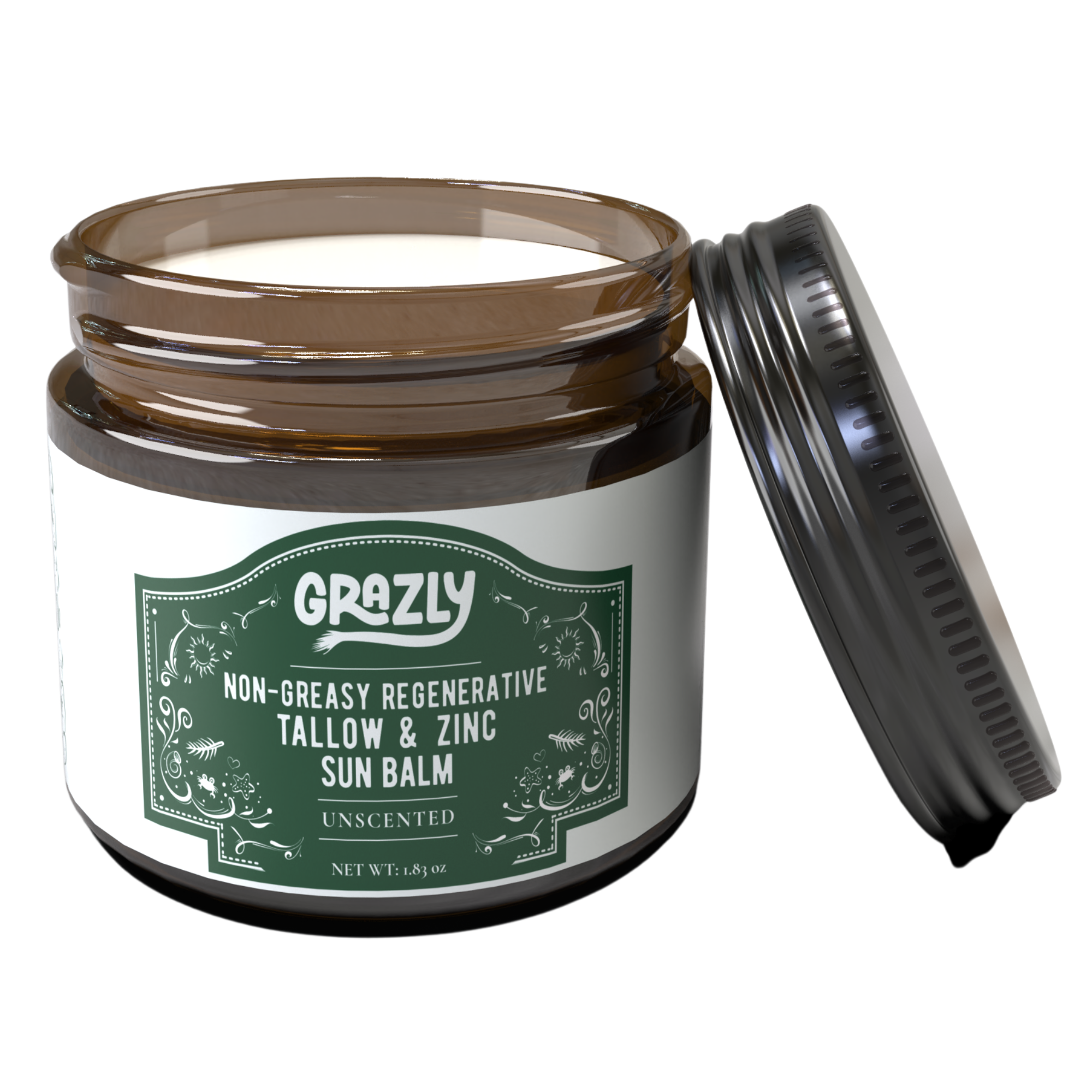 Regenerative Tallow & Zinc Sun Balm