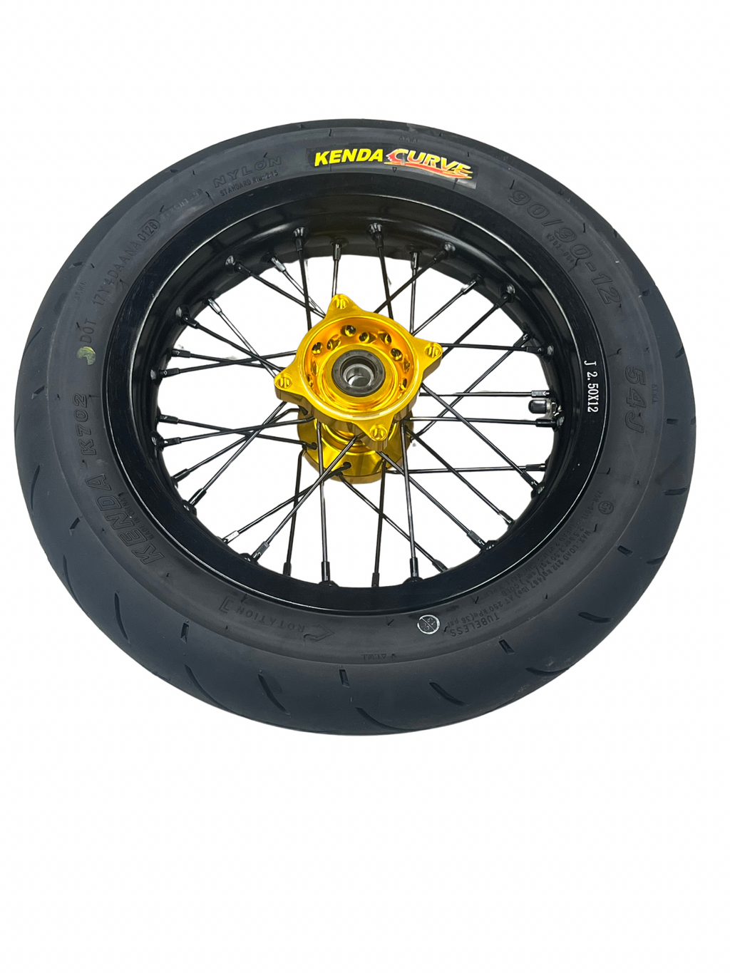 Razor MX or SX 12" Supermoto Wheel Kit with CNC Aluminum Hub