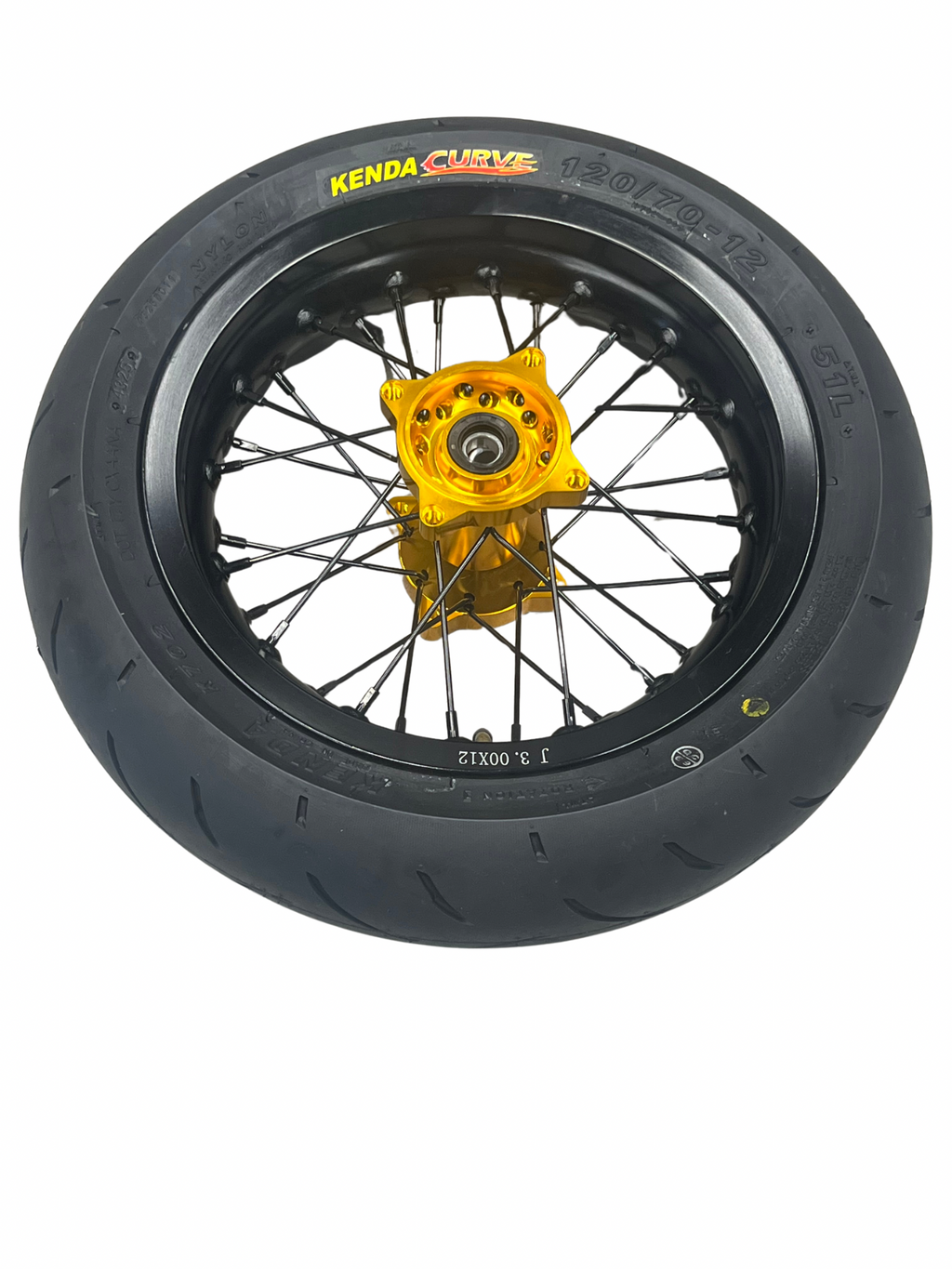 Razor MX or SX 12" Supermoto Wheel Kit with CNC Aluminum Hub