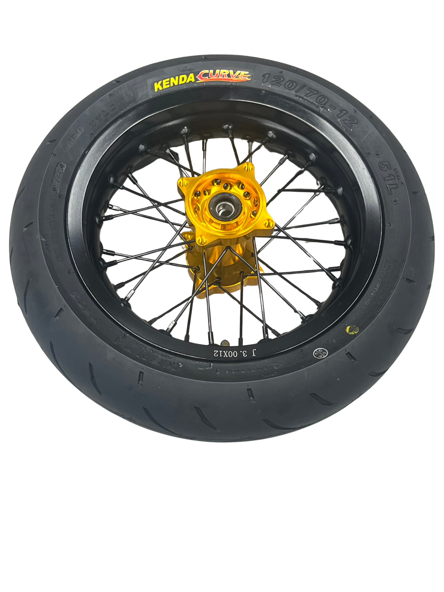 Razor MX or SX 12" Supermoto Wheel Kit with CNC Aluminum Hub