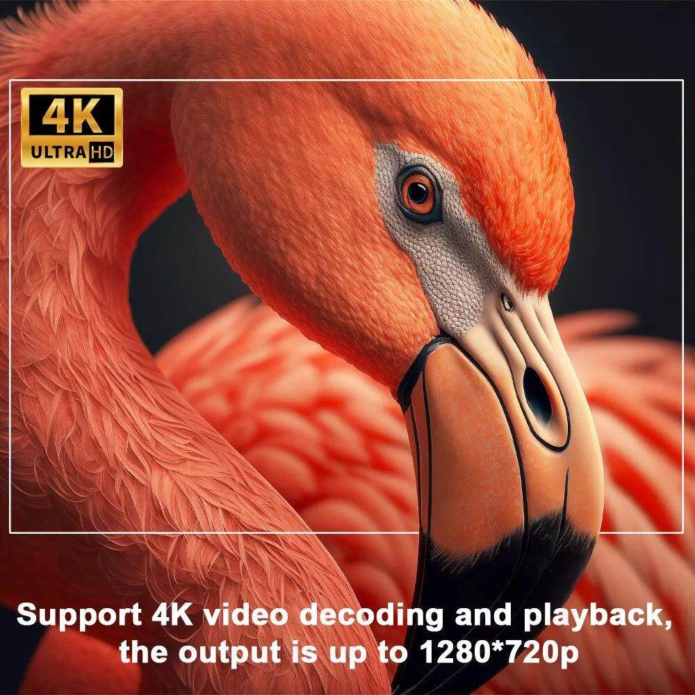 Portable 4K Projector - Home Cinema Outdoor Projetor