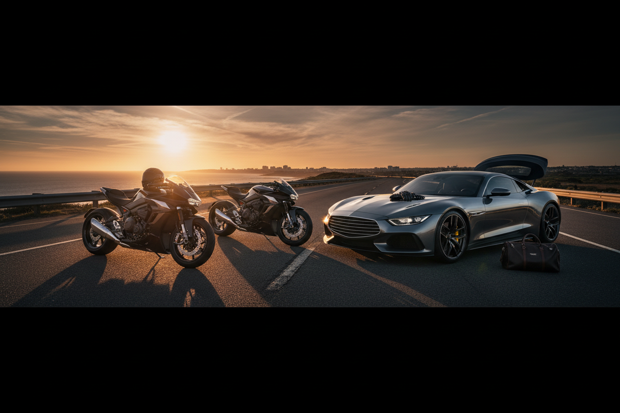 Automobiles & Motorcycles Banner