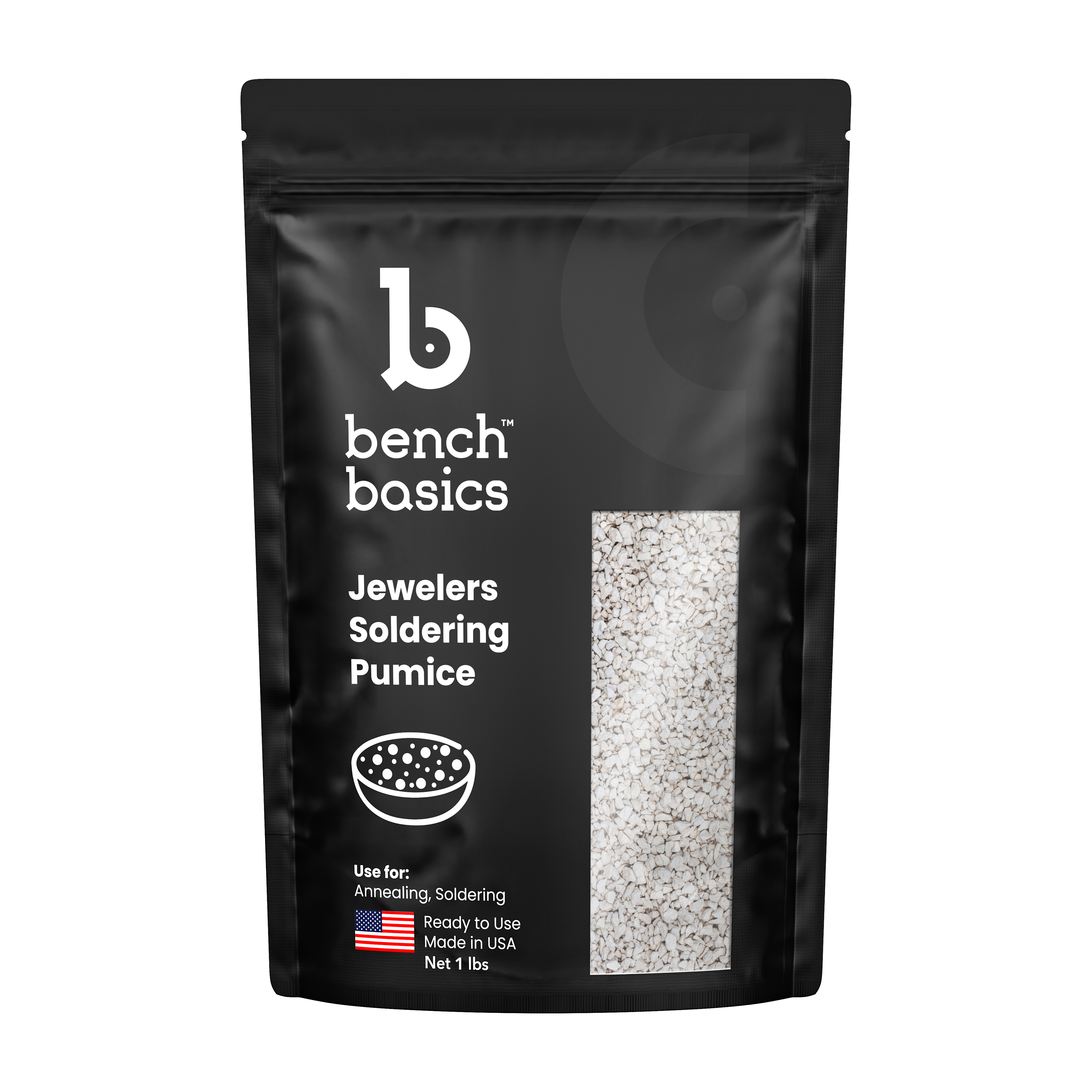 Jewelers Soldering Pumice, Medium, 1lb - Bench Basics