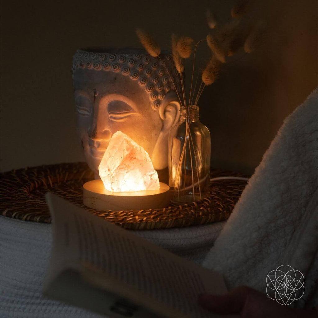 Rose Quartz Lamp of Compassion