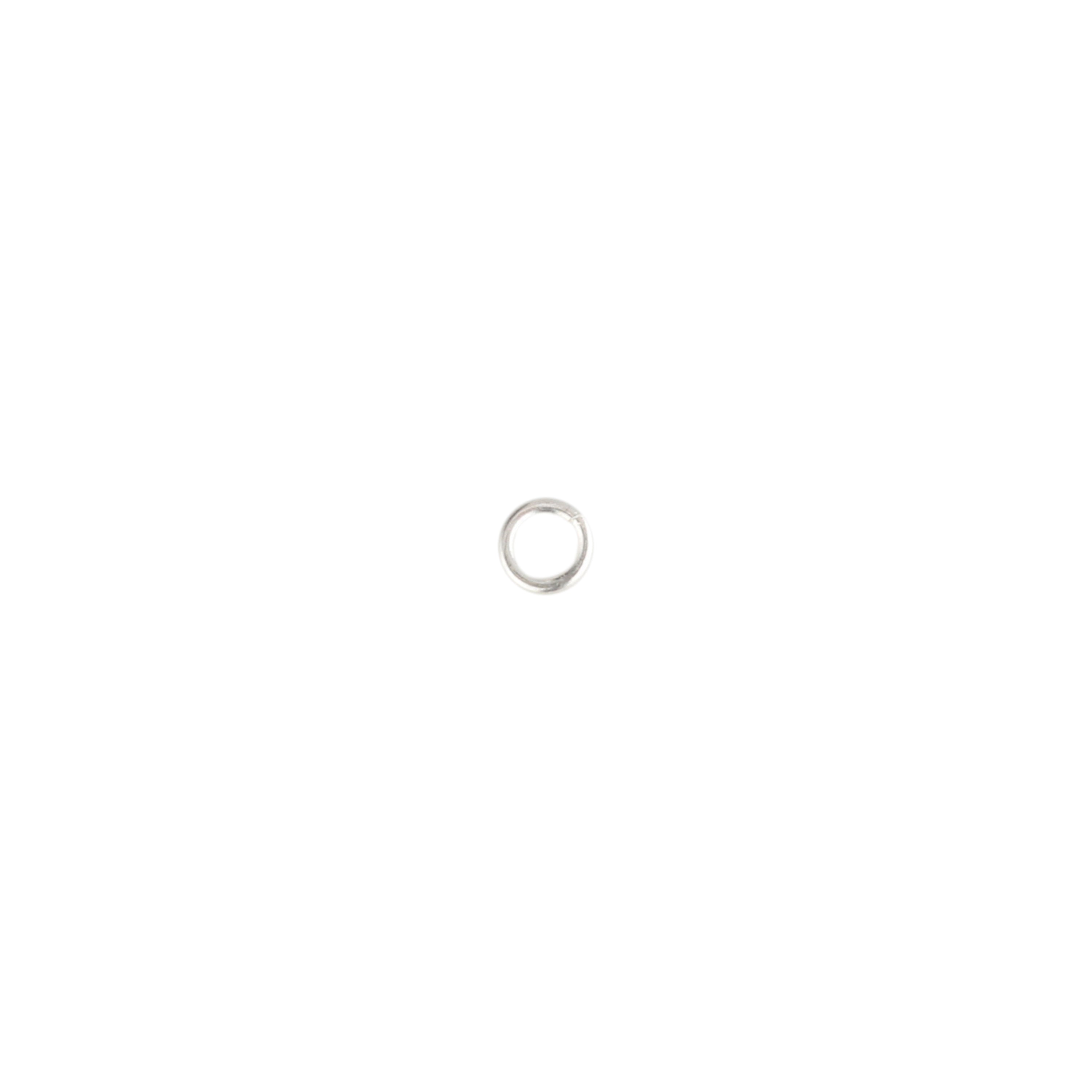 Sterling Silver Round Split Jump Ring